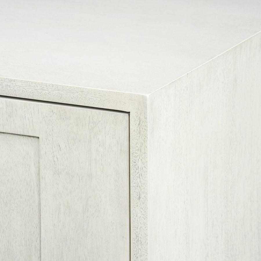 Cooper 4-Door Cabinet, Sailcloth Sheen