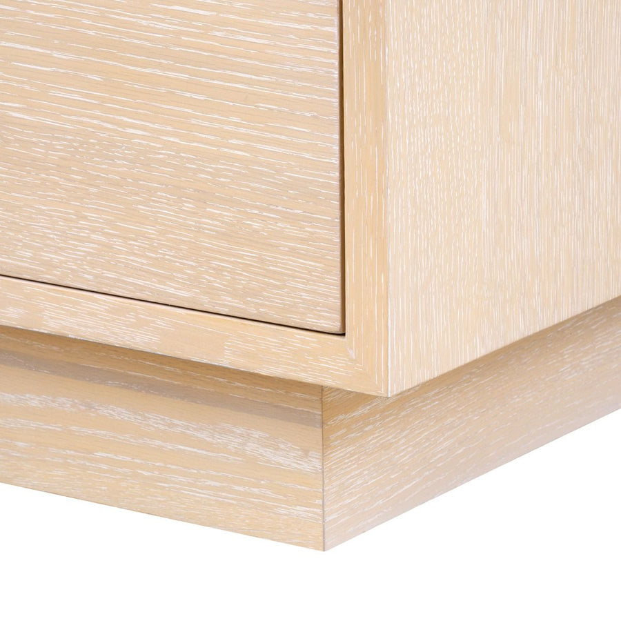Cora 4-Drawer End Table, Sand