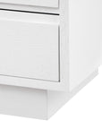 Cora 8-Drawer & 2-Door Cabinet, Soft White