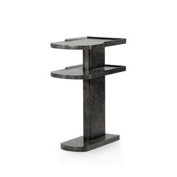 Casey Side Table, Arabica Burl