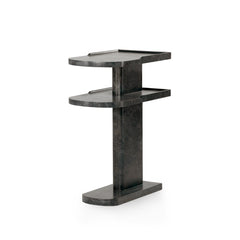 Casey Side Table, Arabica Burl