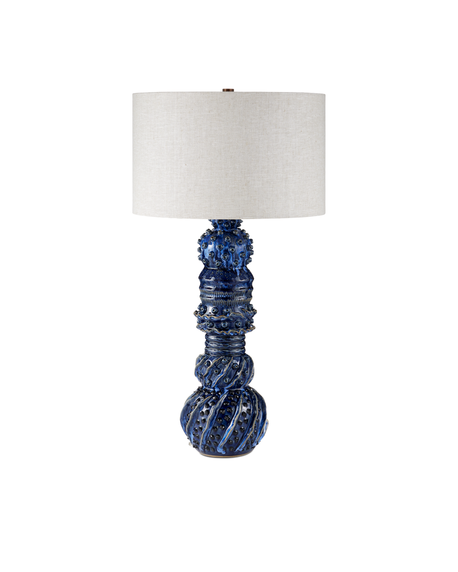 Undersea Dark Blue Table Lamp