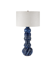 Undersea Dark Blue Table Lamp