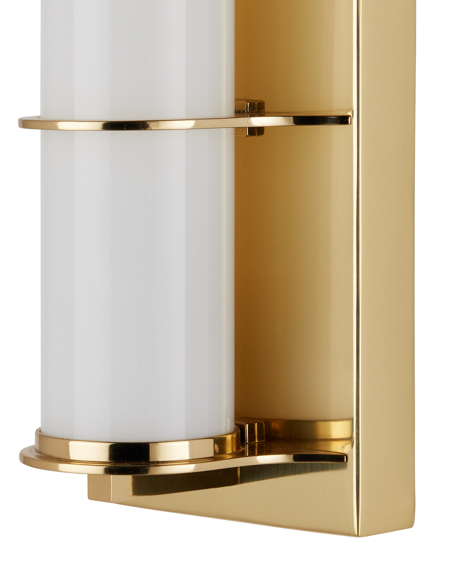 Blaine Brass Bath Wall Sconce