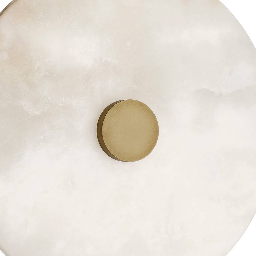 Moers Flush Mount-Antique Brass