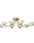 Zamora Flush Mount-Antique Brass