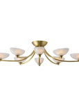 Zamora Flush Mount-Antique Brass