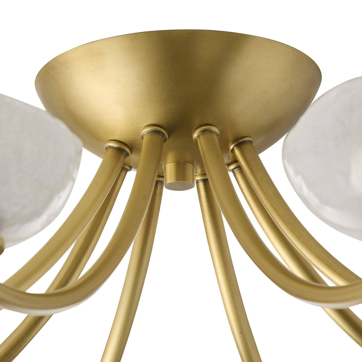 Zamora Flush Mount-Antique Brass