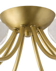 Zamora Flush Mount-Antique Brass