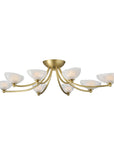 Zamora Flush Mount-Antique Brass