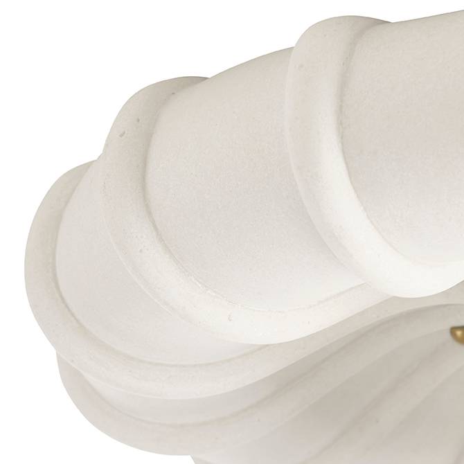 Camella Small Flush Mount-Antique Brass