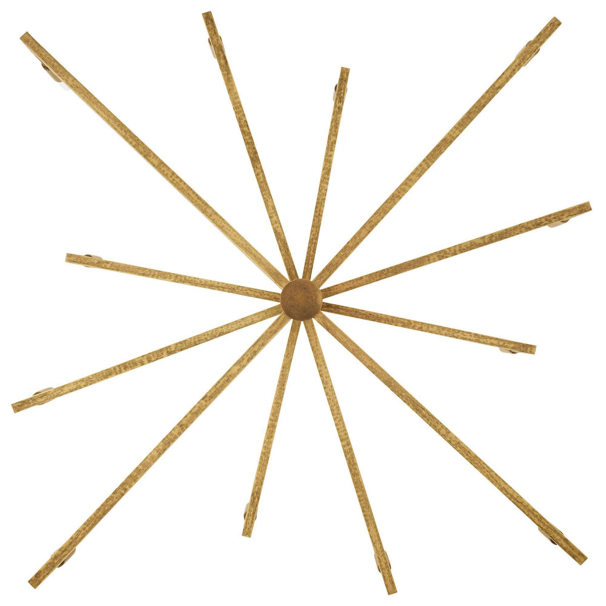 Griff Large Chandelier-Antique Brass, Iron
