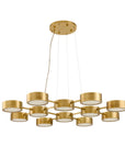Wright Grid Chandelier