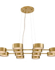 Wright Grid Chandelier