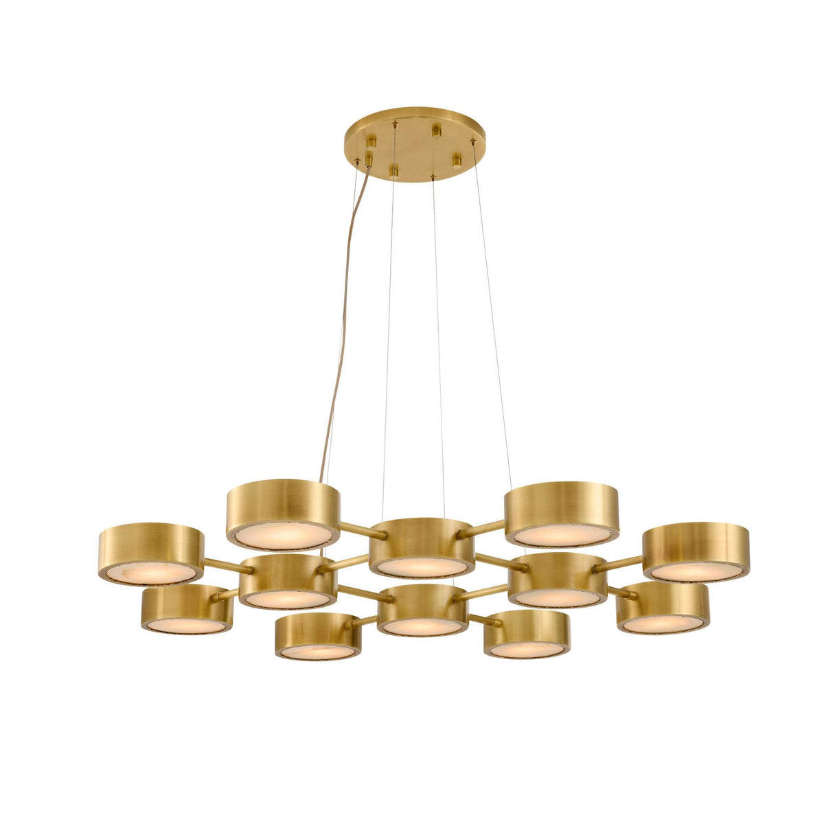 Wright Grid Chandelier