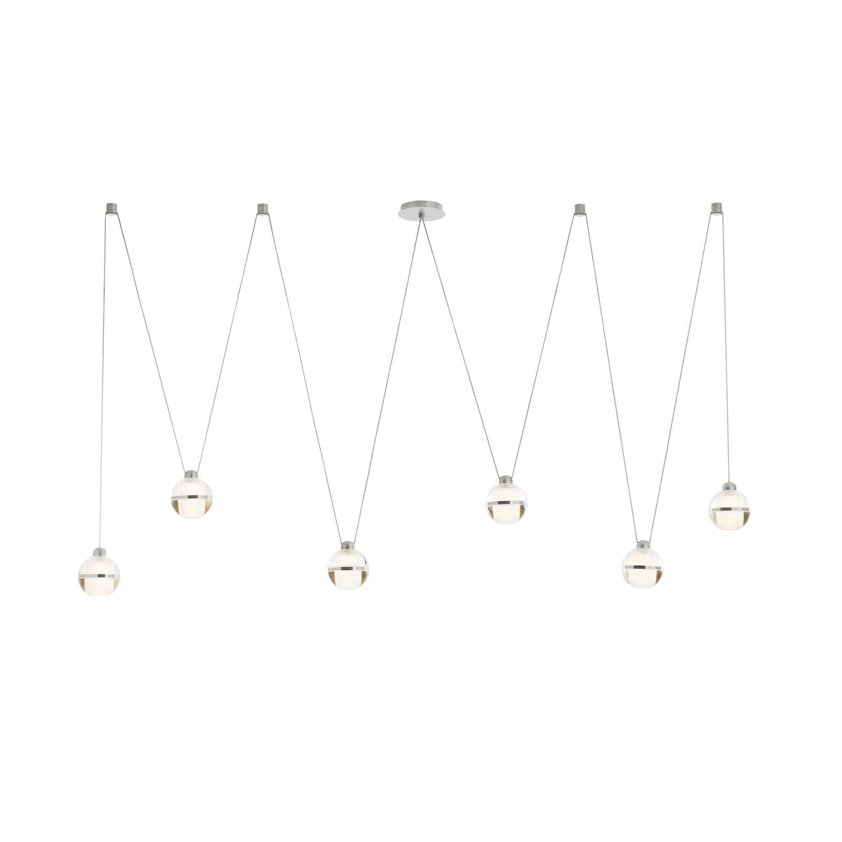 Noble Multi-Drop Chandelier-Chrome