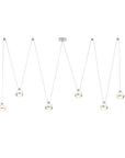 Noble Multi-Drop Chandelier-Chrome
