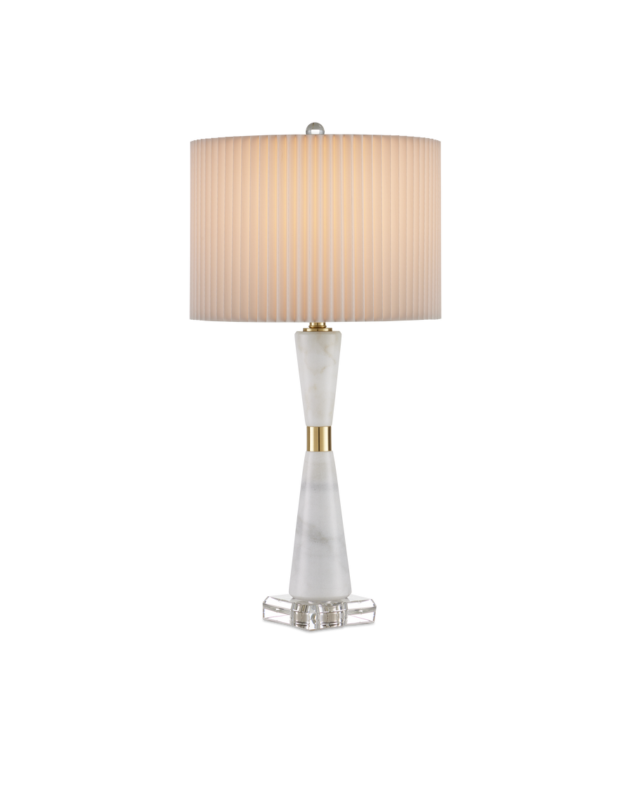 Edelmar White Table Lamp