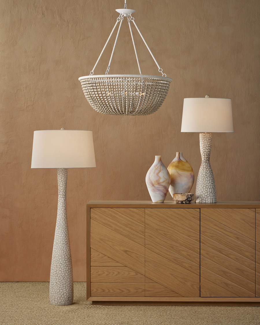 Edwell Whitewash Table Lamp