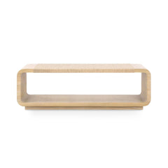 Emma Bench/Coffee Table, Natural - Maison Vogue