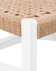 Eva Counter Stool, Eggshell White