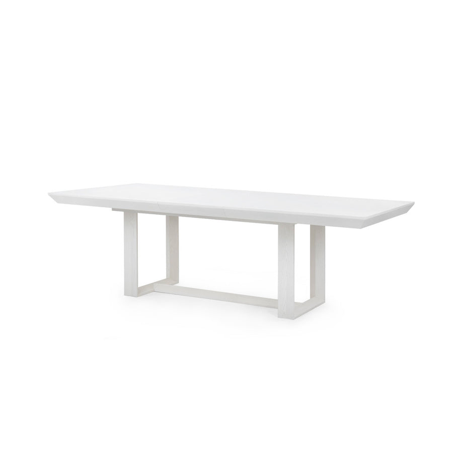 Finn Dining Table, Glazed Whisper White