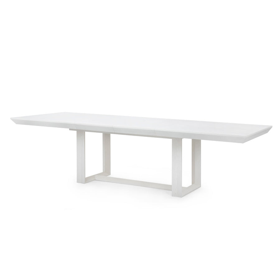 Finn Dining Table, Glazed Whisper White