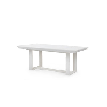Finn Dining Table, Glazed Whisper White