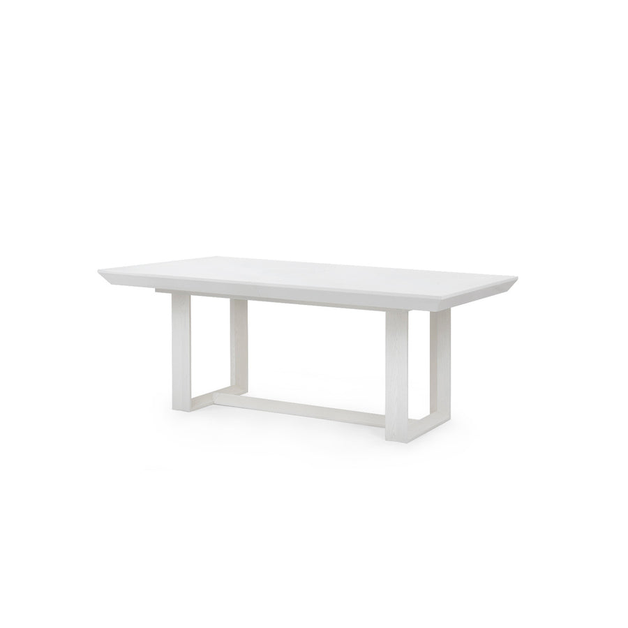 Finn Dining Table, Glazed Whisper White
