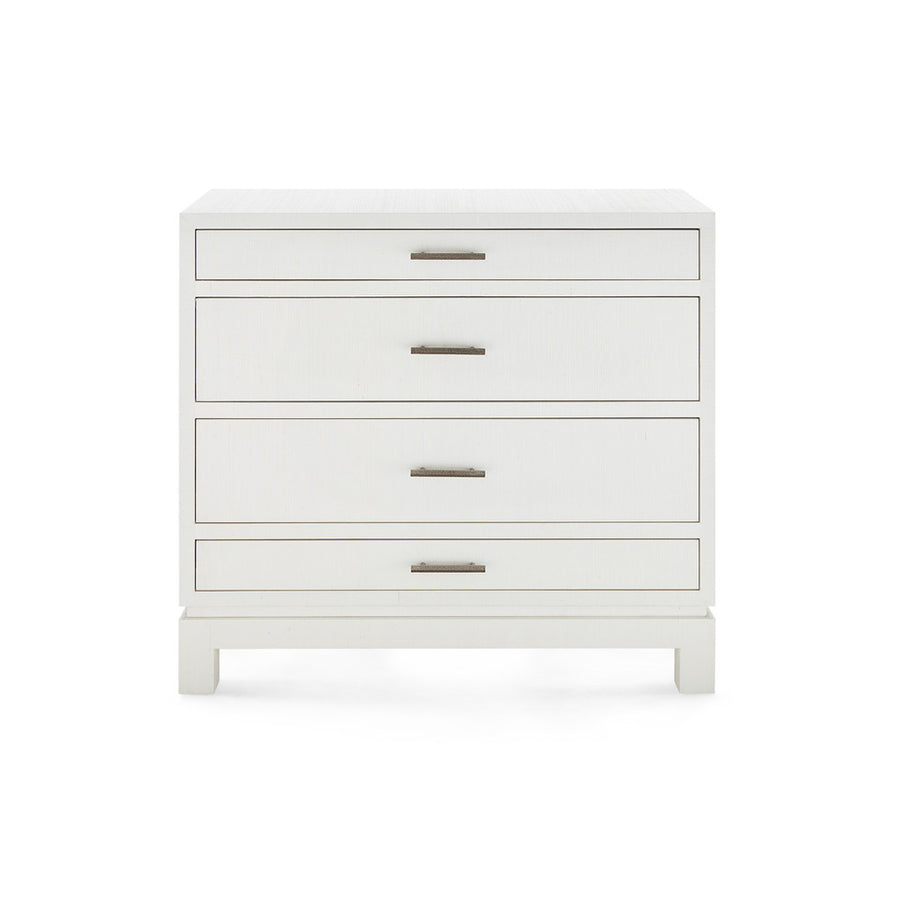 Florence Large 4-Drawer, Sand White