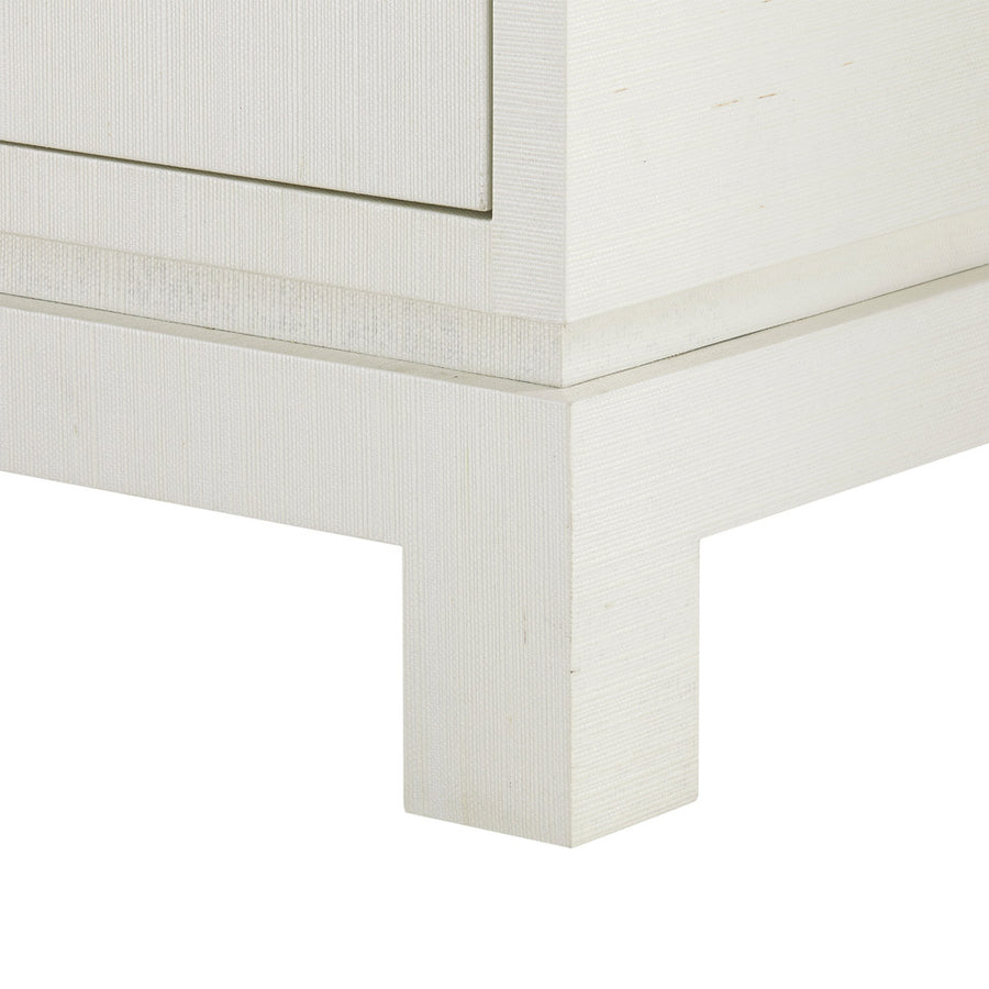 Florence Large 4-Drawer, Sand White