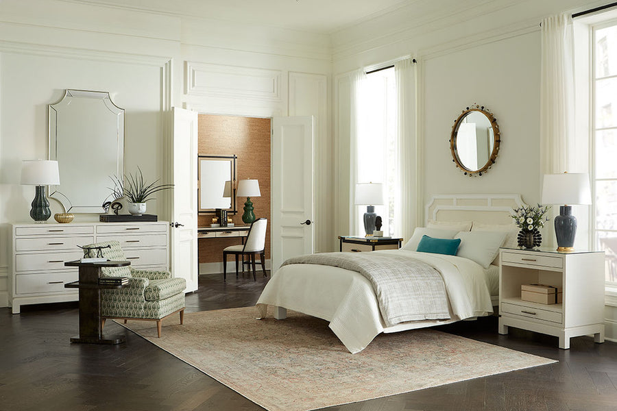 Florence Large 4-Drawer, Sand White