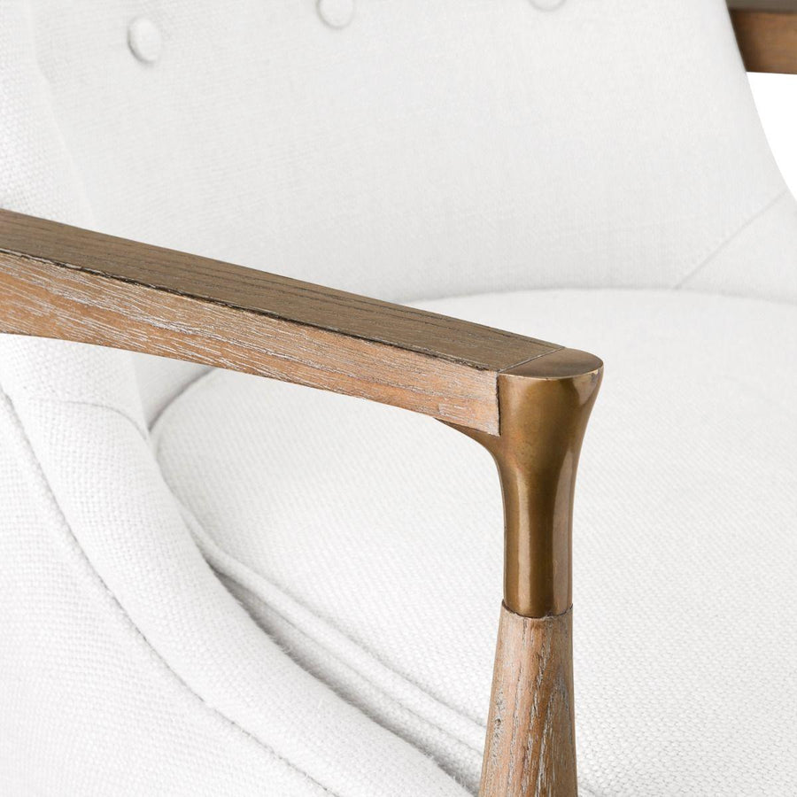 Frans Lounge Chair, Driftwood - Maison Vogue