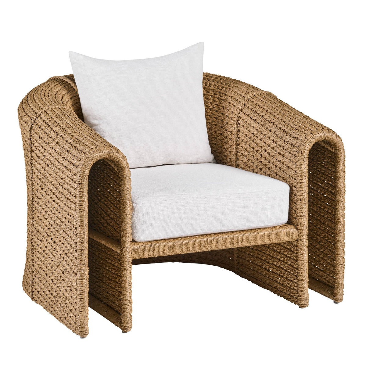 Julien Open Arm Outdoor Lounge Chair