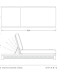 Emoto Outdoor Chaise