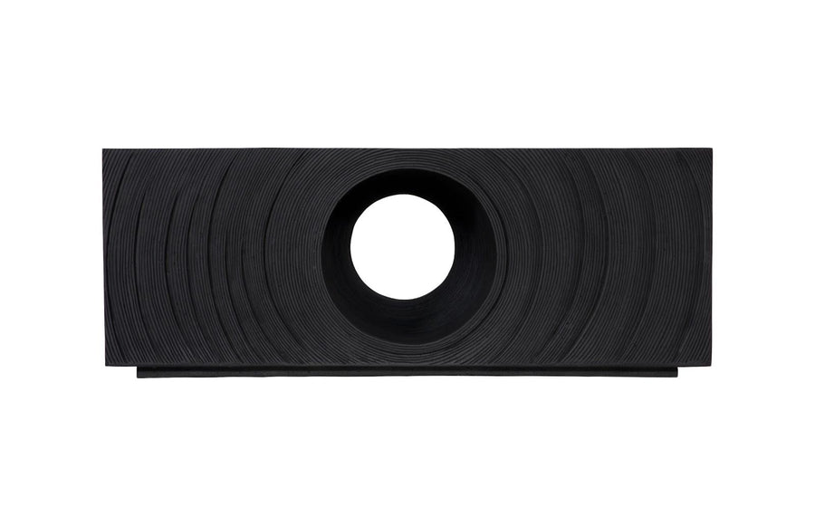 Void Coffee Table, Black Stone