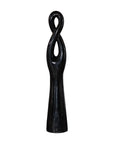 Twisted Sculpture, Gel Coat Black