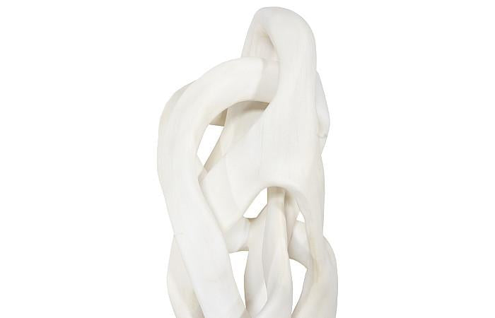 Cast Dancing Wall Sculpture, Passé, Faux Bleached