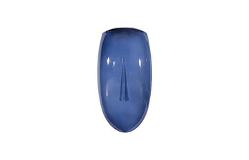 Classic Concave Cycladic Wall Art, Blue