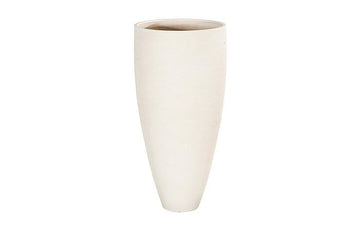 Flora Grande Planter, Cream, Large