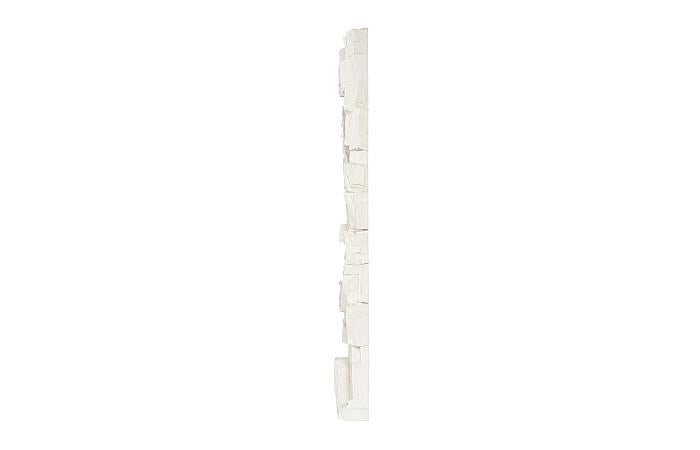Rocky Ridge Dress Mirror, White Stone