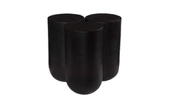Triflora Side Table, Black, Small