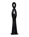 Twisted Sculpture, Gel Coat Black
