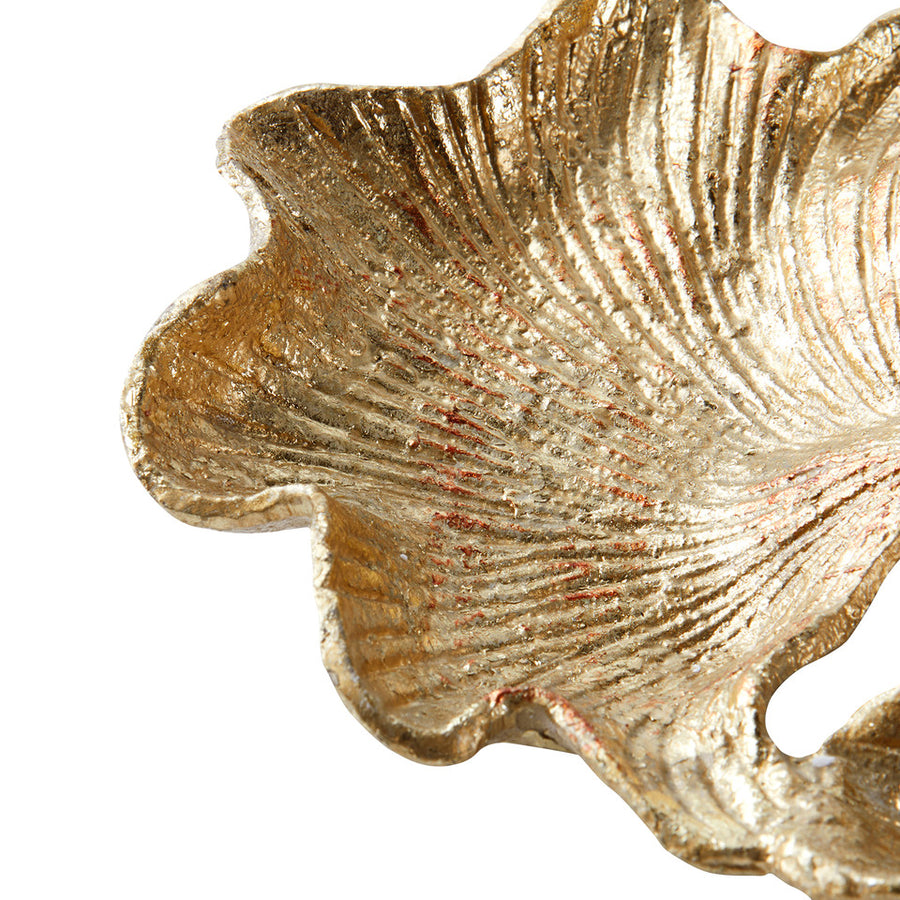 Ginko Large Bowl, Gold Leaf