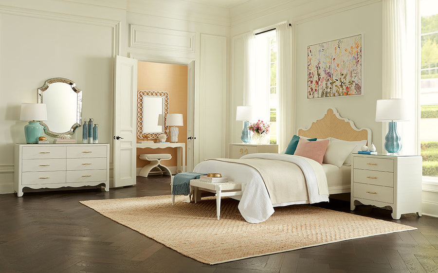 Gianna Extra Large 6-Drawer, Sand White