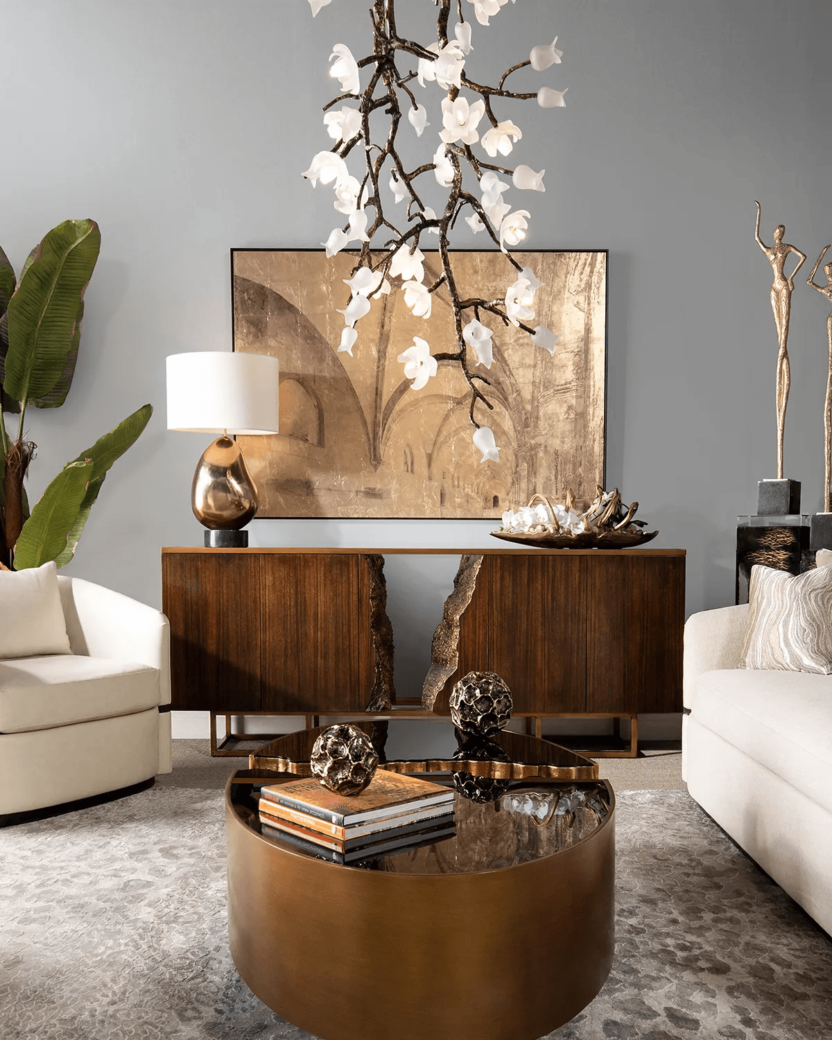 Terra Four-Door Credenza - Maison Vogue