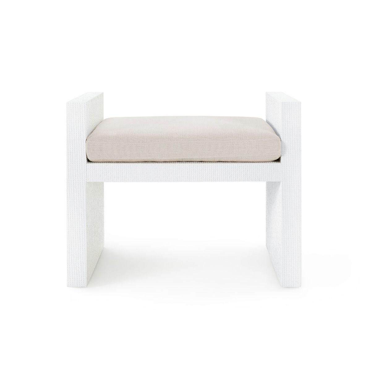 H-Bench , Chiffon White - Maison Vogue