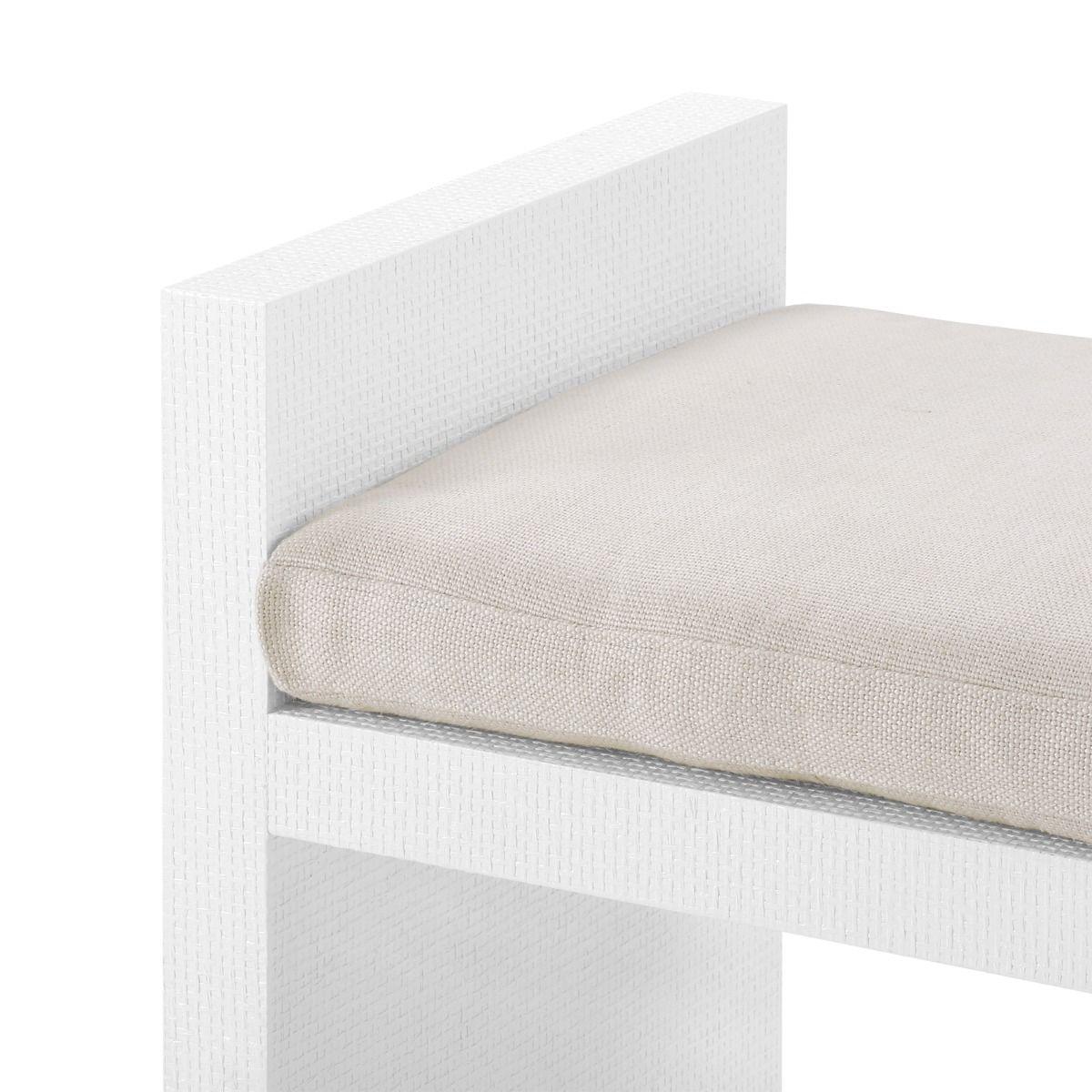 H-Bench , Chiffon White - Maison Vogue