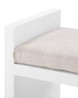 H-Bench , Chiffon White - Maison Vogue