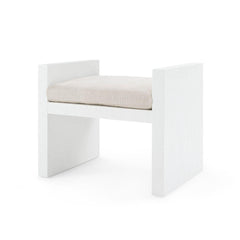H-Bench , Chiffon White - Maison Vogue